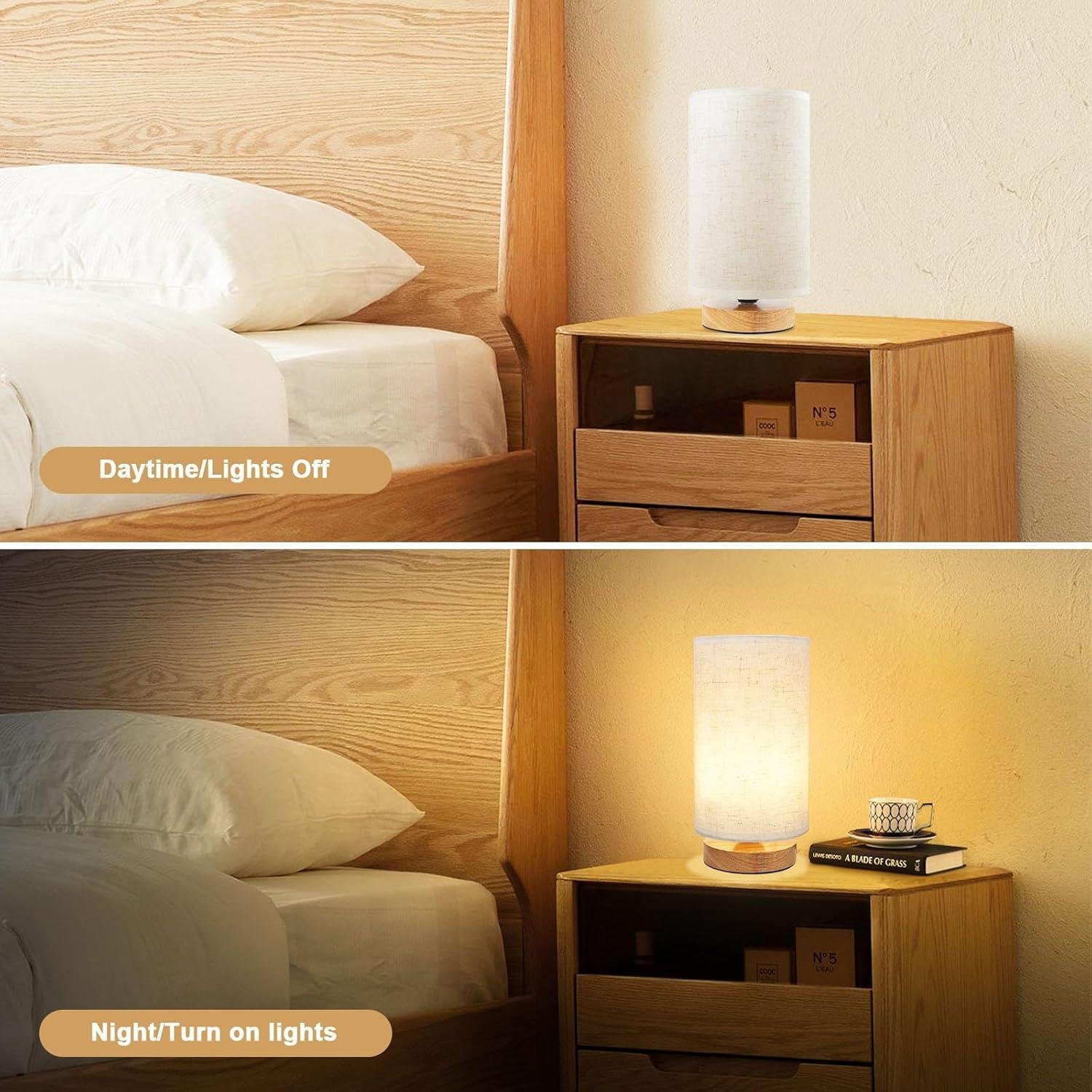 Why We Love the UCHENTON Small Bedside Table Lamp: Cozy, ​Bright, and Stylish