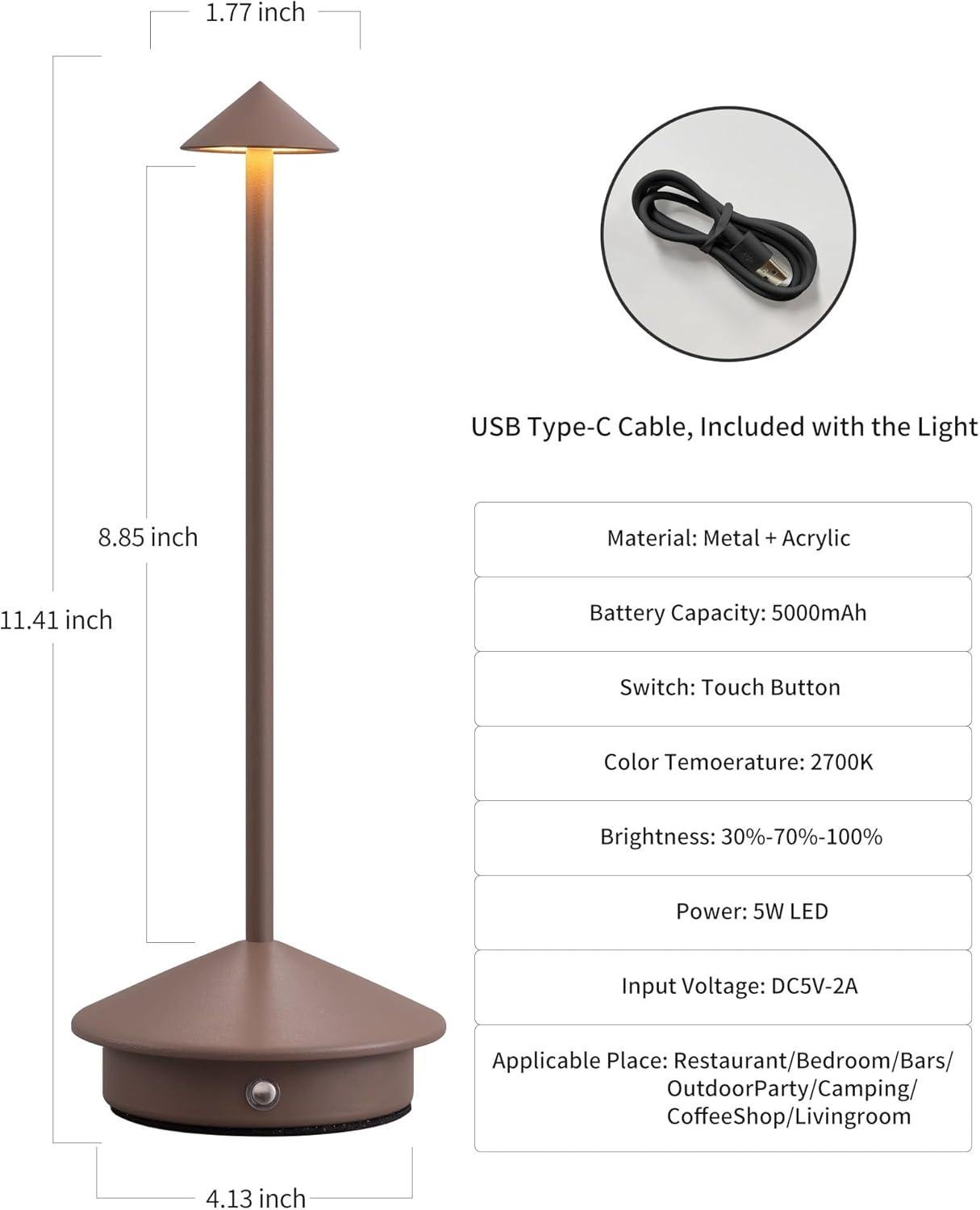 Our Review: modern Cordless LED Table‍ Lamp Set Benefits