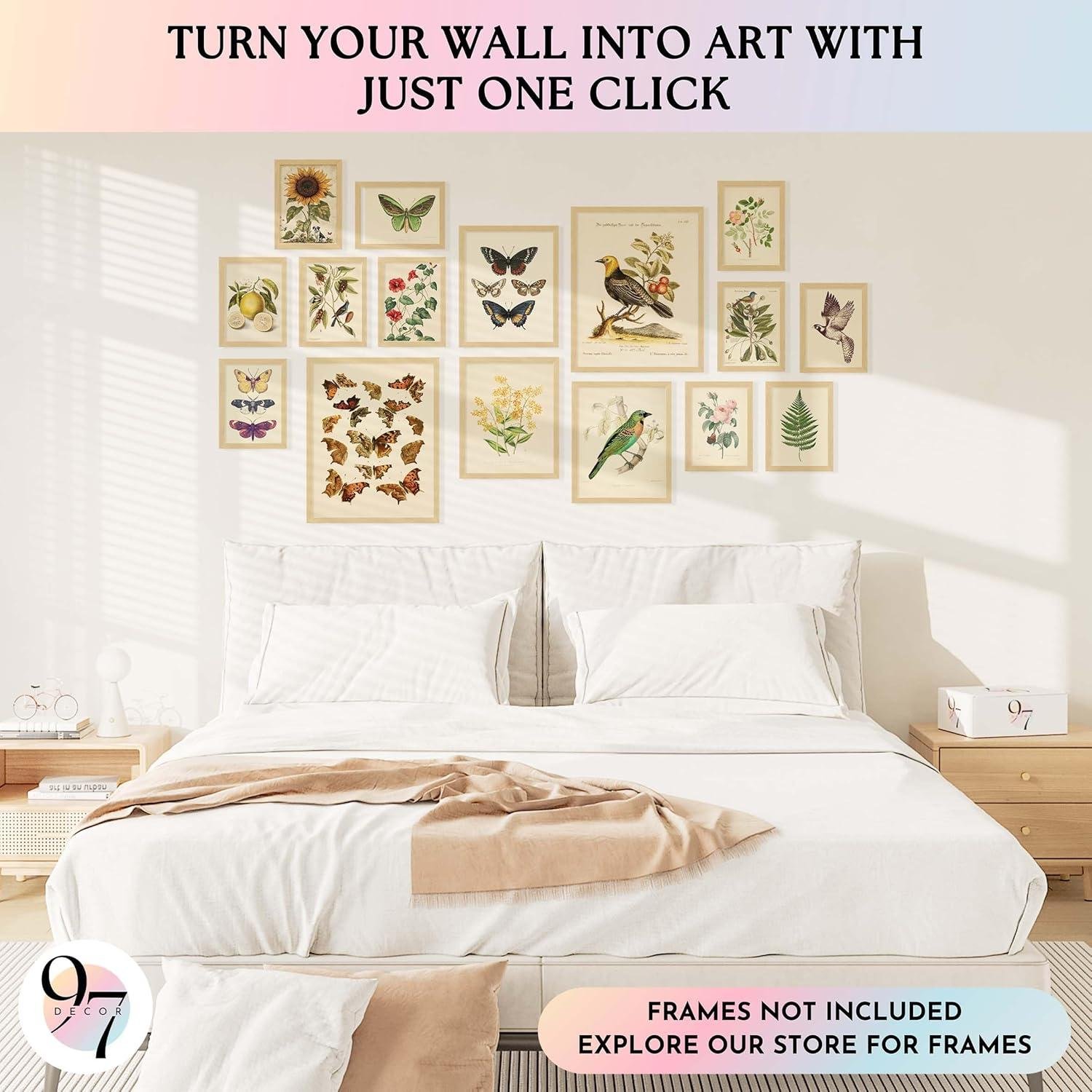 Our ⁢Take on 97 ⁣Decor's Vintage Botanical Prints