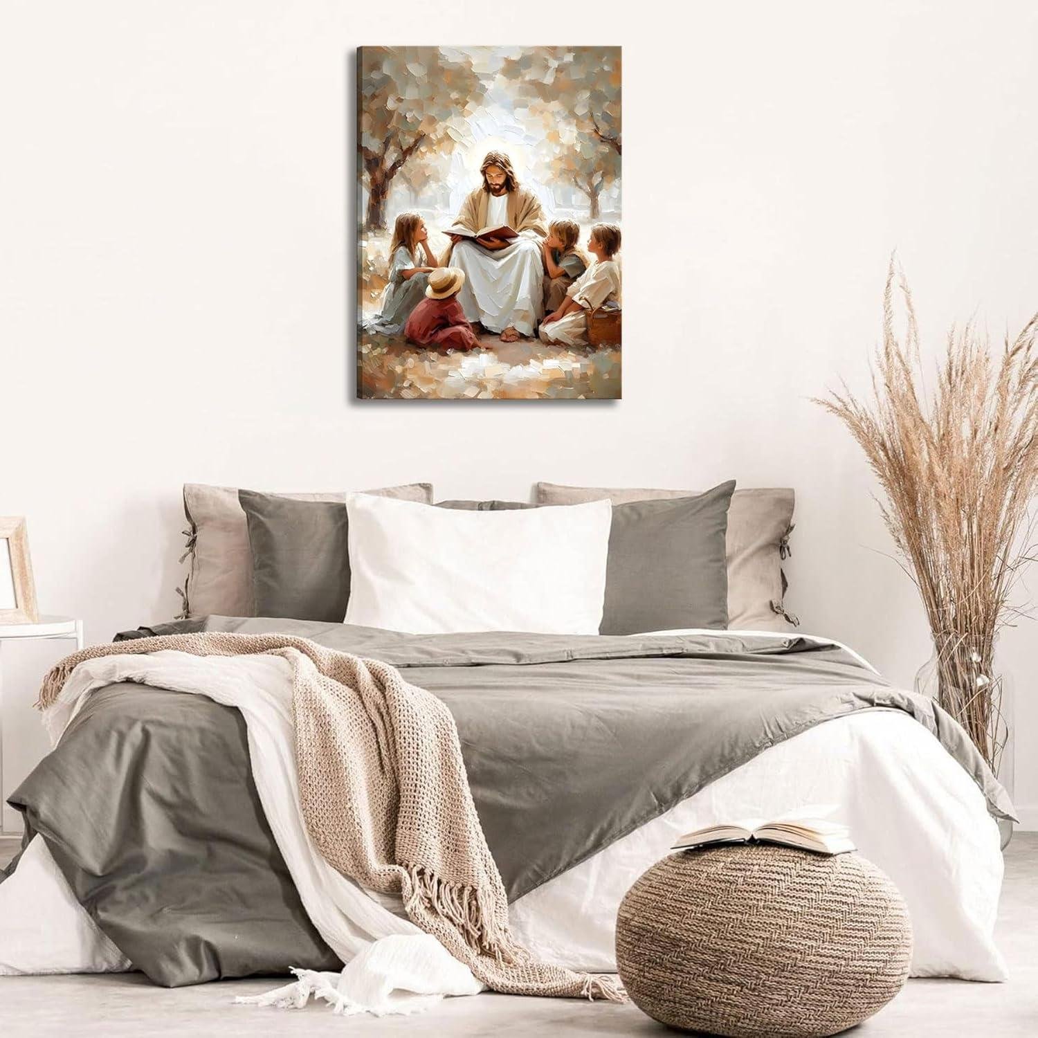 Our review: Jesus Children Canvas Art for Faith-Filled Spaces