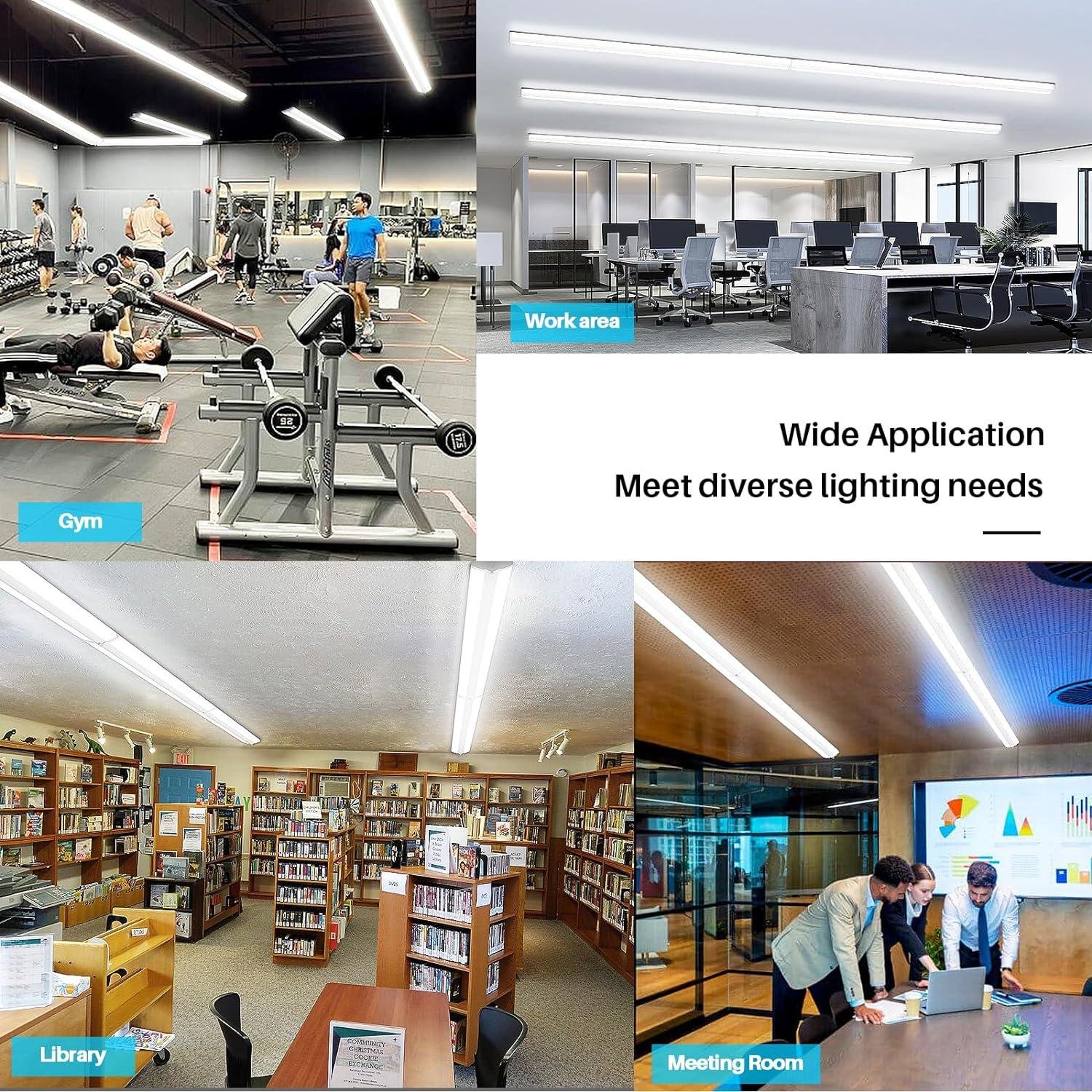 Our Honest Review: ANTLUX 8FT LED Shop ⁣Light's Brightness & Ease