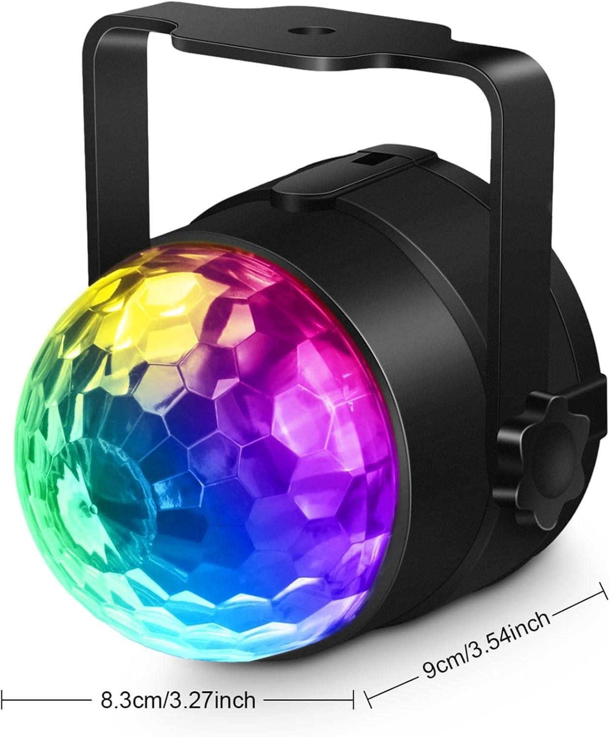Our Honest review: Luditek 2-pack Sound activated Party Lights