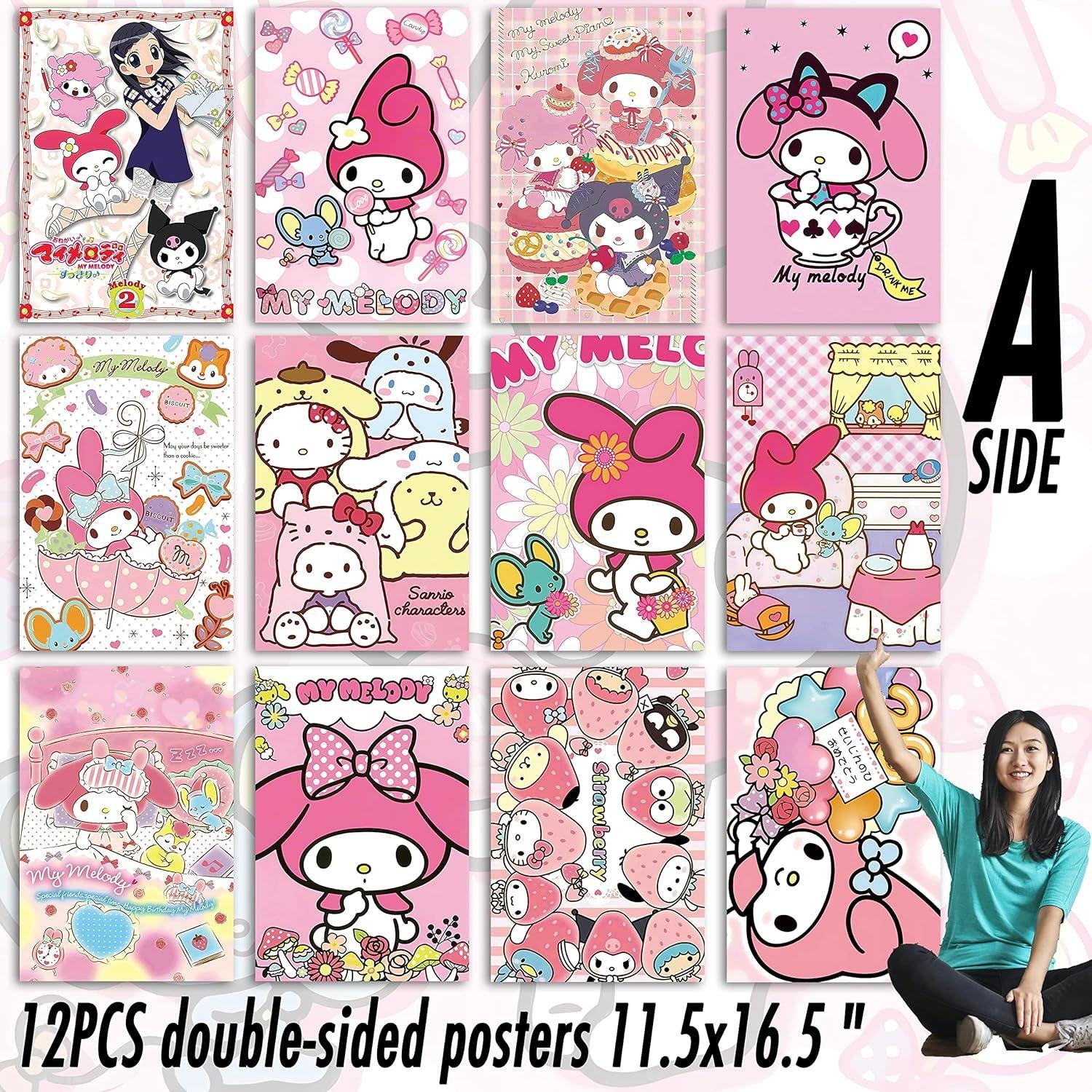 We Review‍ ArtBiz's Kawaii Anime Poster Set for Cute Room Decor
