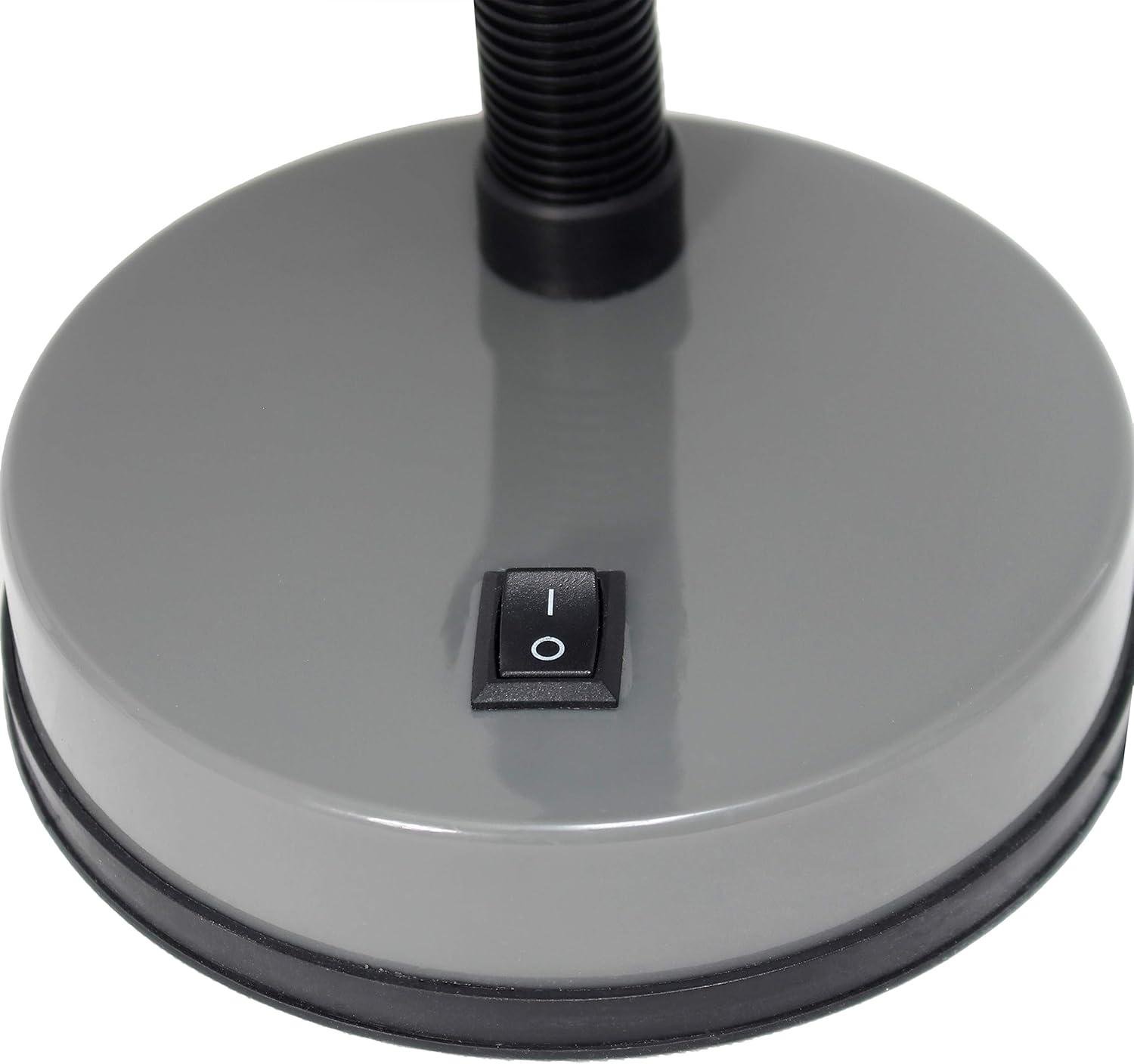 Our Review of the Simple Designs LD1003-GRY: A Flexible, Budget-Friendly Desk Lamp