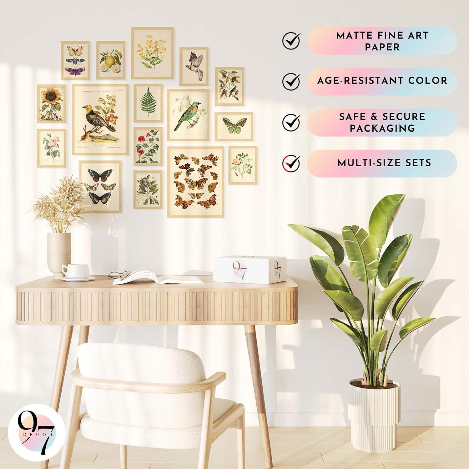 Our ​Take ​on 97 Decor's⁣ Vintage ​Botanical Prints