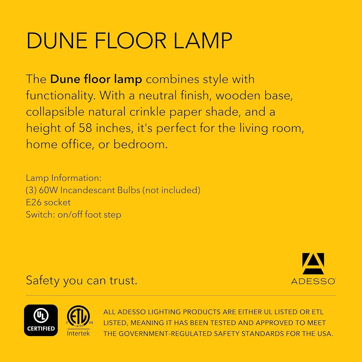 Why We Love the Adesso ⁤Three Light floor Lamp for ​Cozy Spaces