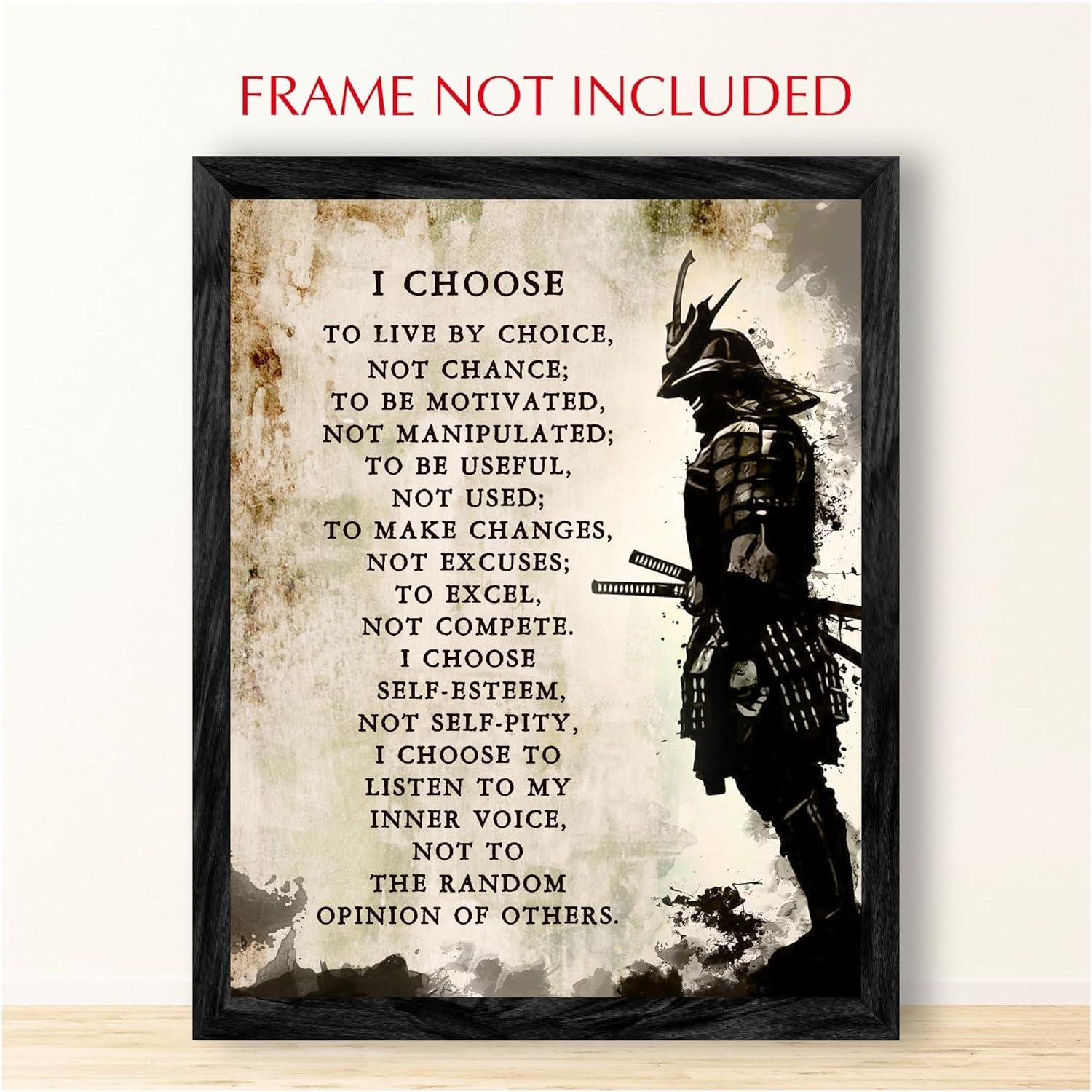 Our Review: Warrior Creed Wall Art That Empowers Spaces