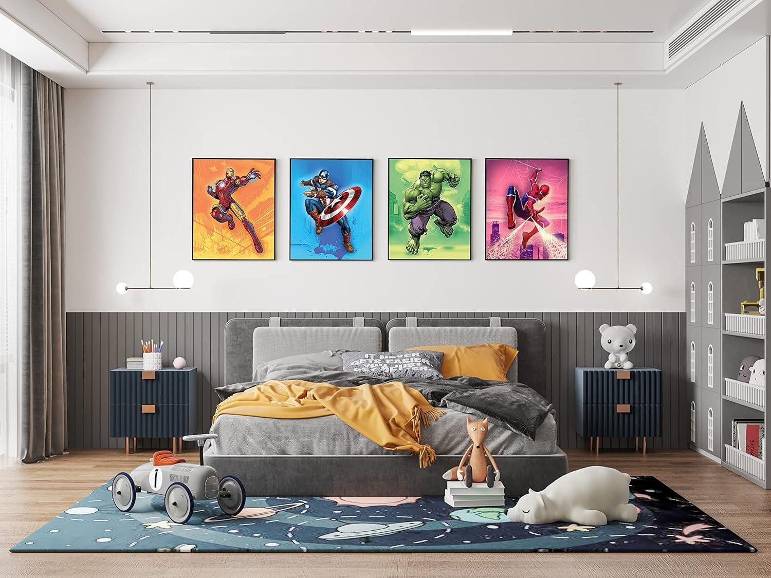 

<h1>We Decorate‌ Superhero Dreams: Avengers Wall Art Set</h1>
<p>“></p>
<h2>Customer Reviews analysis</h2>
<p>We’ve carefully⁣ analyzed the feedback​ from customers who purchased the Superhero Wall decor Poster‍ Prints, and we’re excited to share ‌these insights with⁤ you. Unfortunately, we don’t have <a href=