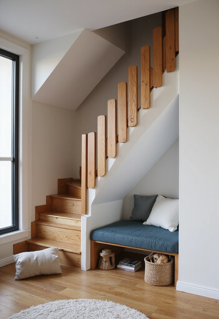 11 Jaw-Dropping 1 Bed 1 Bath Floor Plan Ideas That Make Tiny Spaces Feel Huge - 10. The Stairway to Style