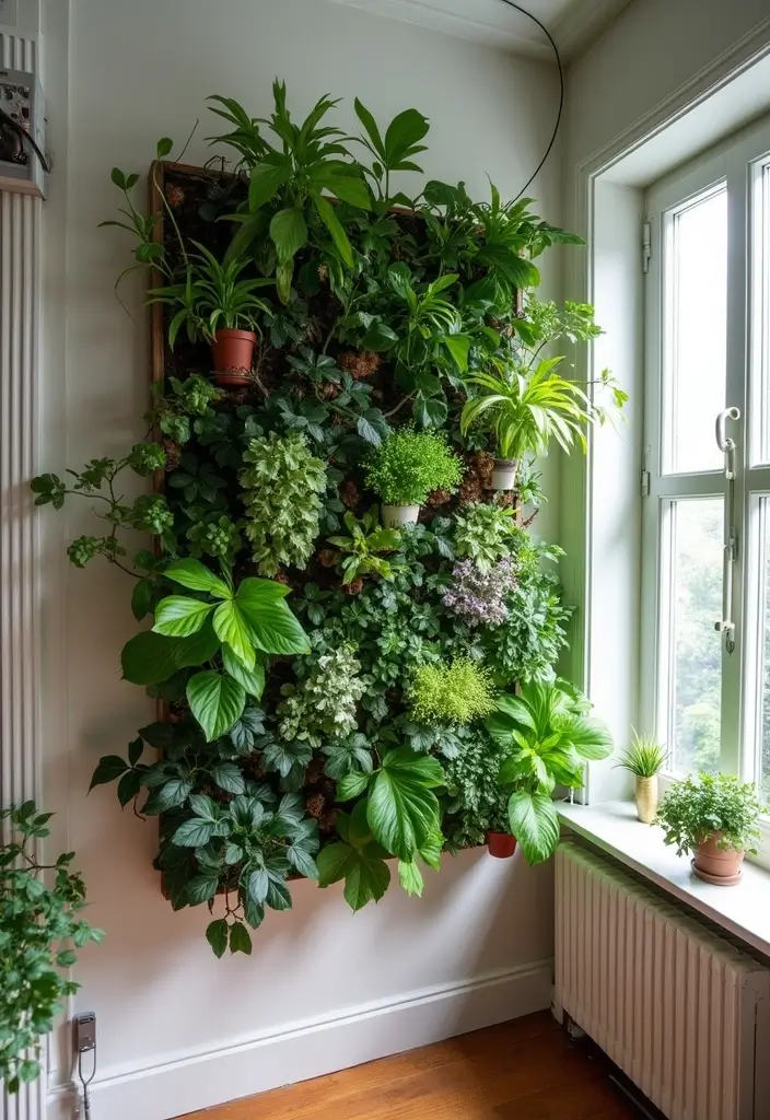11 Jaw-Dropping 1 Bed 1 Bath Floor Plan Ideas That Make Tiny Spaces Feel Huge - 7. The Vertical Garden
