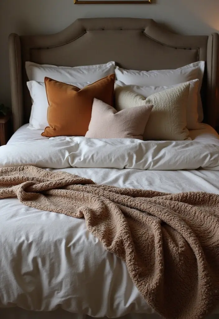 15 Elegant Bedroom Styling Ideas That Will Make You Feel Like Royalty! - 1. Luxe Layering