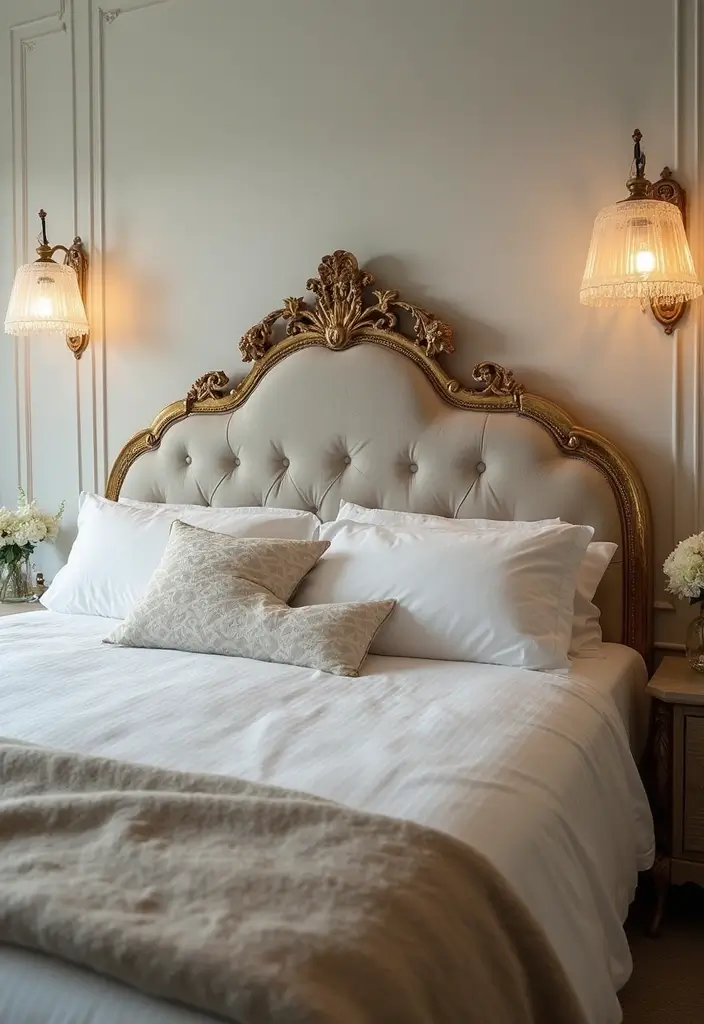15 Elegant Bedroom Styling Ideas That Will Make You Feel Like Royalty! - 14. Unique Headboards