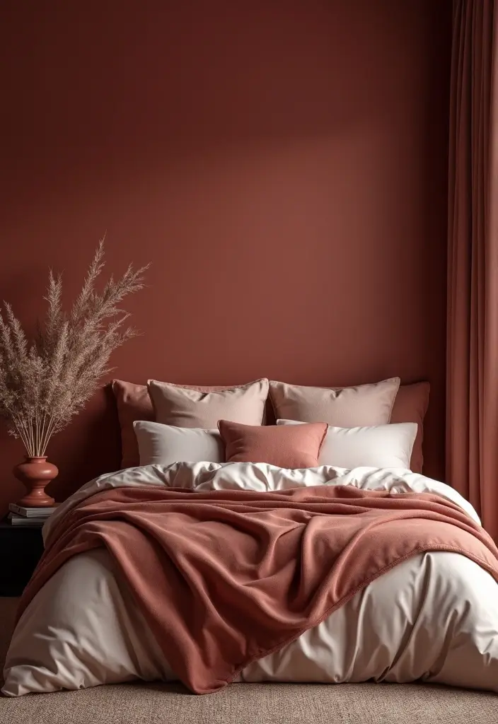 15 Elegant Bedroom Styling Ideas That Will Make You Feel Like Royalty! - 6. Rich Color Palettes