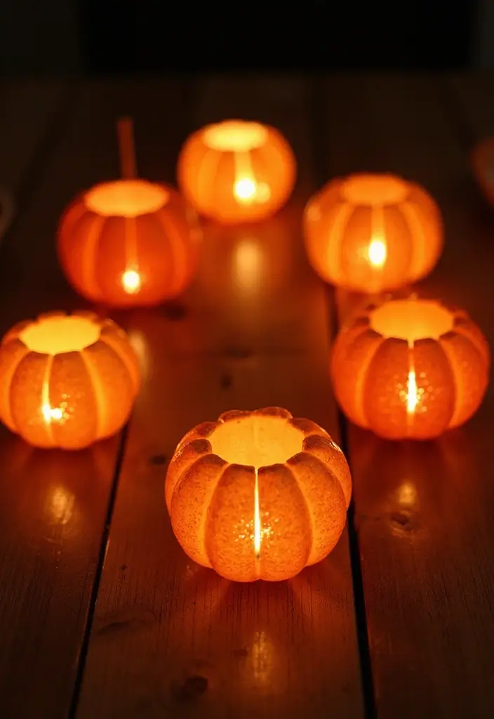 15 Fall Pumpkins Decor Ideas That Will Cozy Up Your Home in Minutes - 4. Pumpkin Lanterns