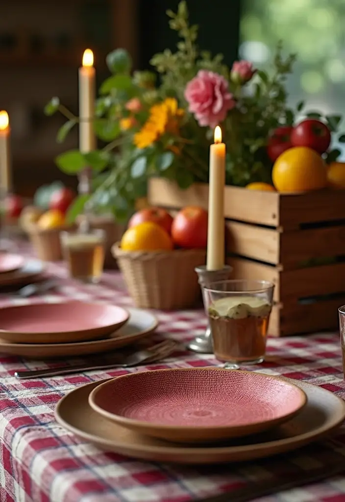 15 Stunning Fall Tablescape Ideas That Will Leave Your Guests in Awe! - 11. Farm Fresh Gatherings