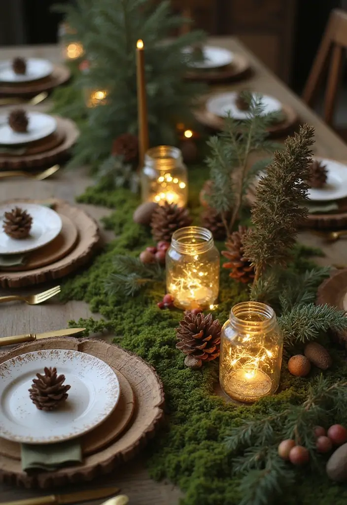 15 Stunning Fall Tablescape Ideas That Will Leave Your Guests in Awe! - 5. Whimsical Woodland