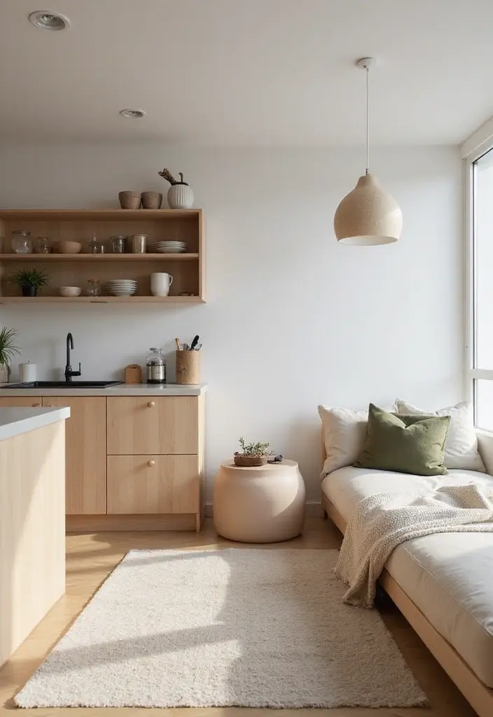 15 Stunning Open Concept Kitchen Living Room Ideas That'll Make You Want to Redesign! - 10. Scandinavian Simplicity