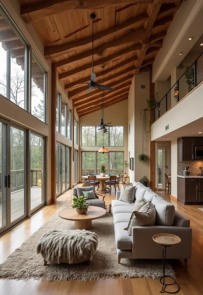 20 Stunning Barndominium Design Ideas That Will Make You Want to Move In ASAP! - 1. Open Concept Living Spaces