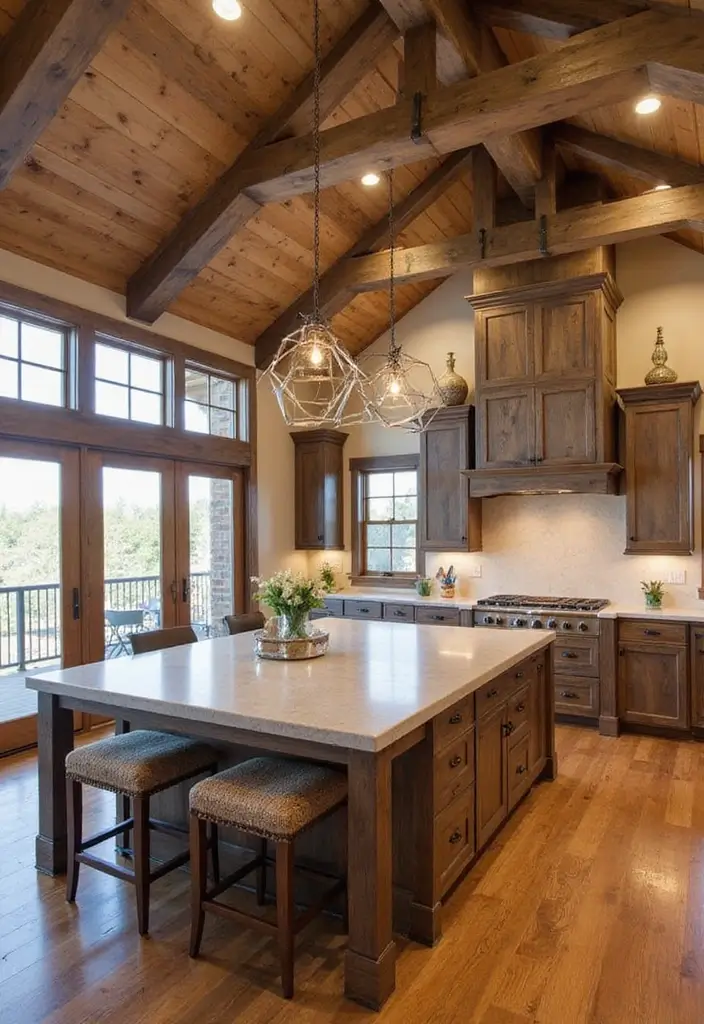 20 Stunning Barndominium Design Ideas That Will Make You Want to Move In ASAP! - 10. Open-Concept Kitchen Designs
