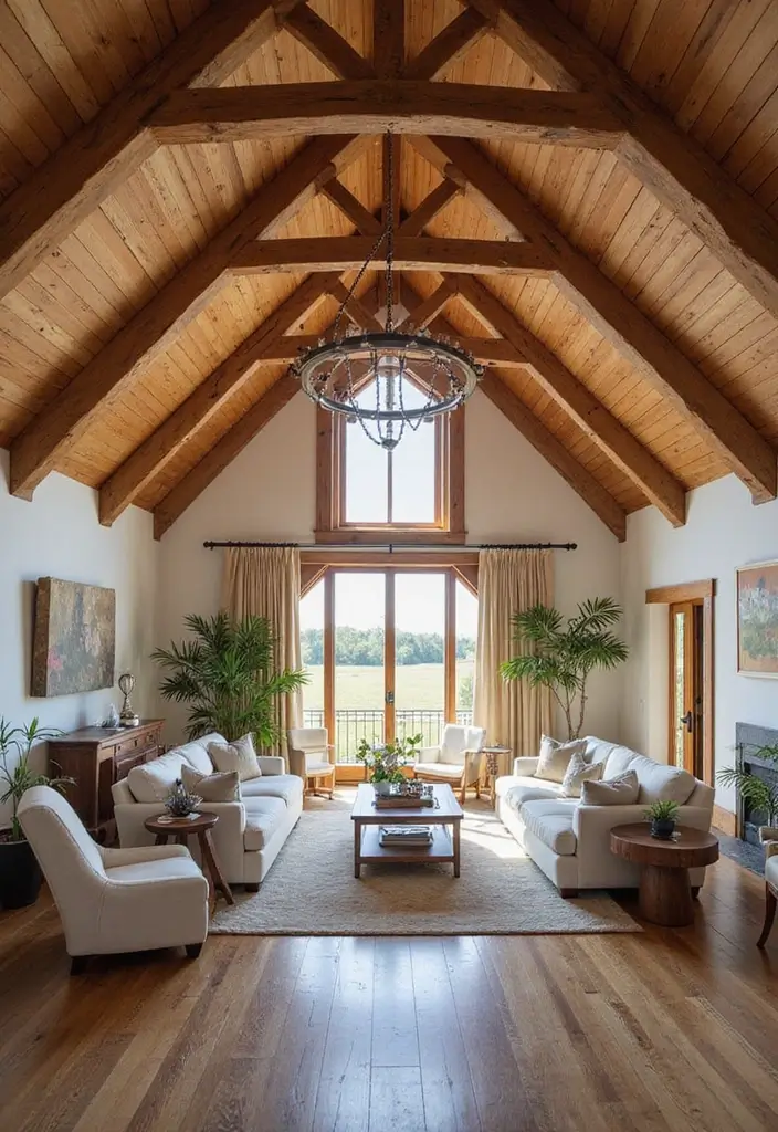 20 Stunning Barndominium Design Ideas That Will Make You Want to Move In ASAP! - 2. Rustic Charm with Modern Touches
