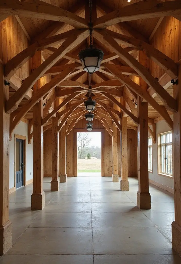 20 Stunning Barndominium Design Ideas That Will Make You Want to Move In ASAP! - 20. Unique Architectural Features