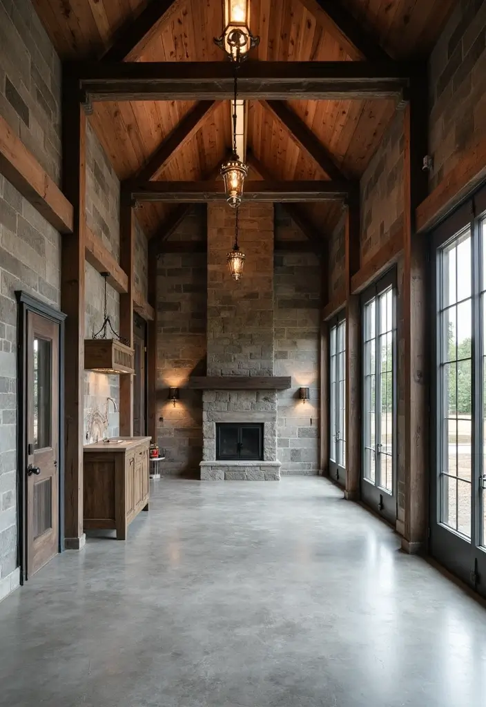 20 Stunning Barndominium Design Ideas That Will Make You Want to Move In ASAP! - 6. Industrial Accents