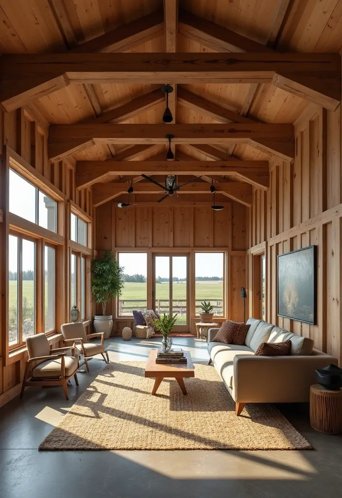 20 Stunning Barndominium Design Ideas That Will Make You Want to Move In ASAP! - 7. Multi-Purpose Spaces