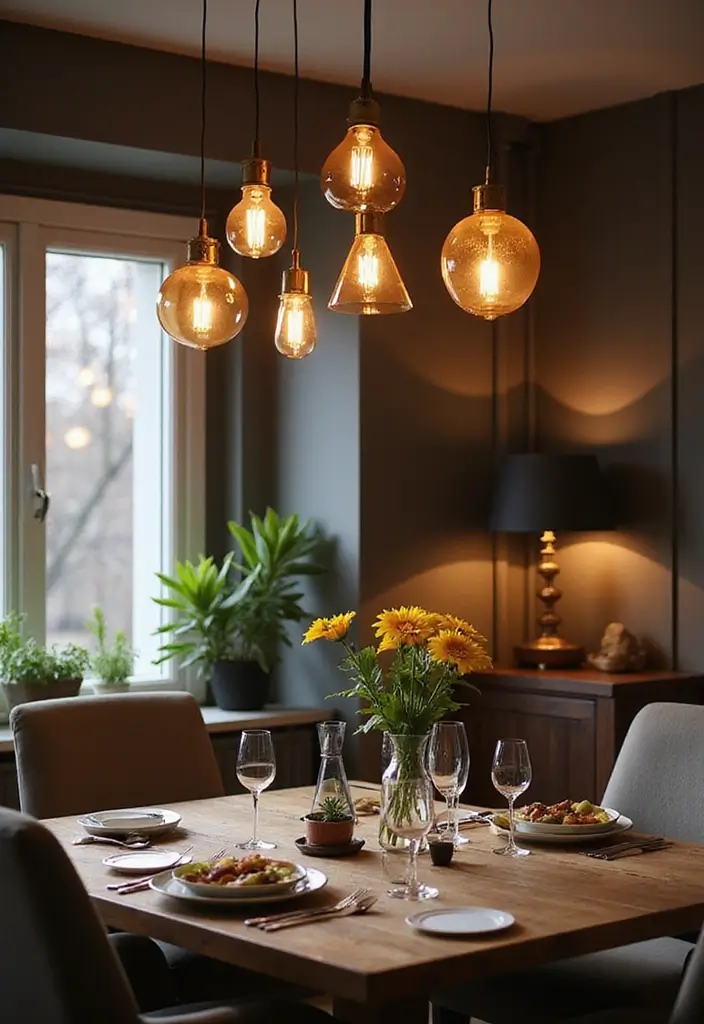 20 Stunning Modern Lighting Solutions That'll Transform Your Home (You Won't Believe #7!) - 19. Hanging Lights