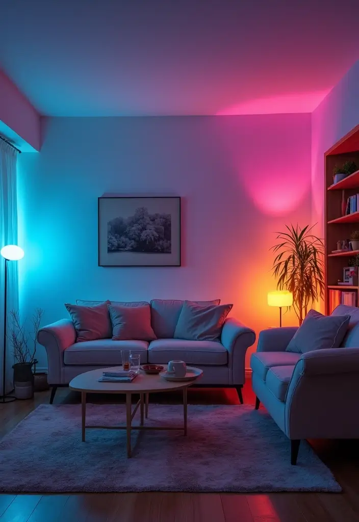 20 Stunning Modern Lighting Solutions That'll Transform Your Home (You Won't Believe #7!) - 2. Smart LED Fixtures