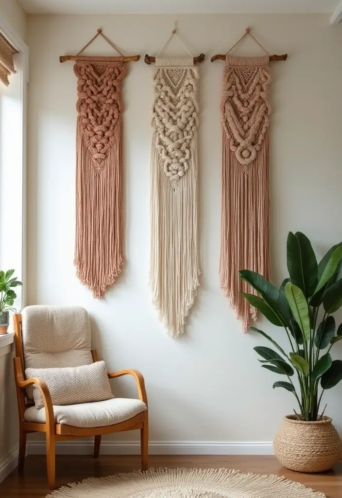 20 Stunning Wall Art Ideas That'll Transform Your Space in Minutes! - 13. Whimsical Wall Hangings