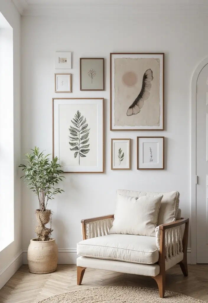 20 Stunning Wall Art Ideas That'll Transform Your Space in Minutes! - 18. Themed Art Collections
