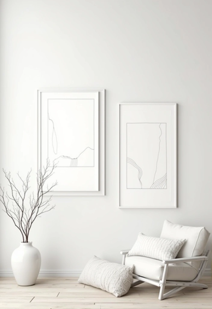20 Stunning Wall Art Ideas That'll Transform Your Space in Minutes! - 6. Minimalist Line Art