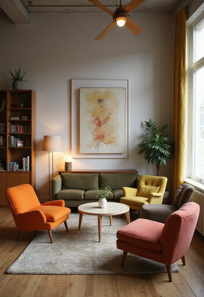 21 Vintage Home Accents That'll Instantly Elevate Your Space (You Won't Believe #10!) - 1. Mid-Century Modern Chairs