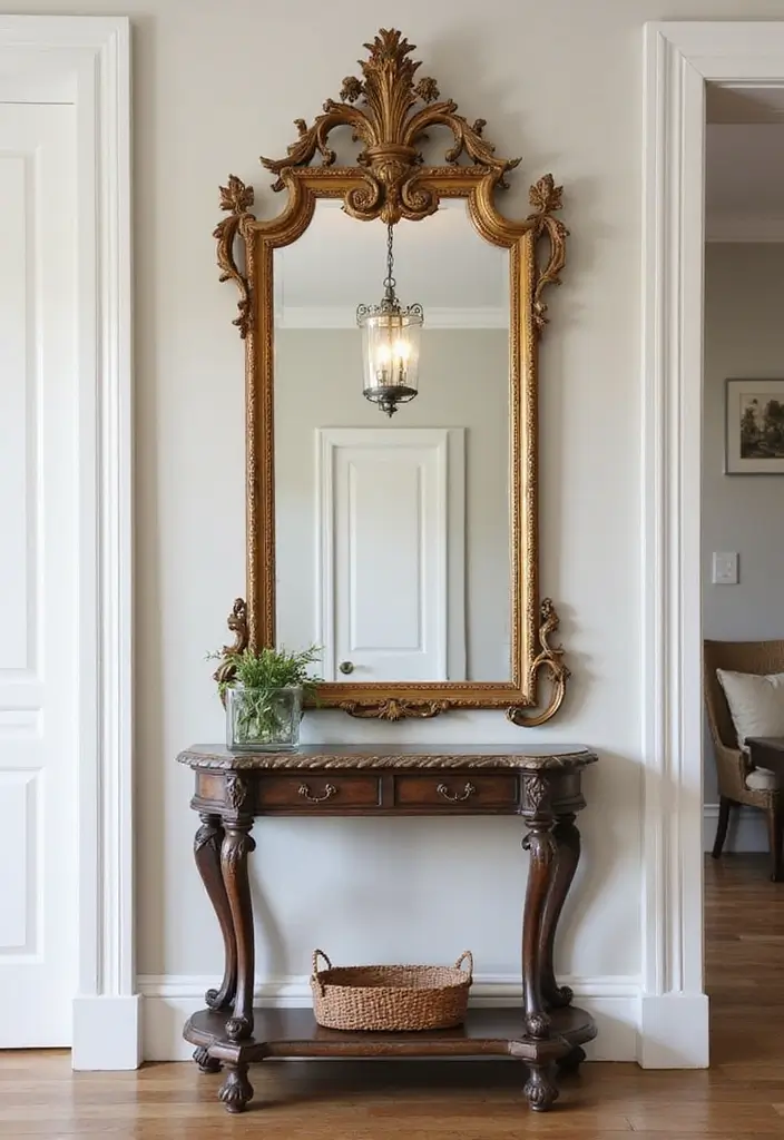 21 Vintage Home Accents That'll Instantly Elevate Your Space (You Won't Believe #10!) - 4. Antique Mirrors