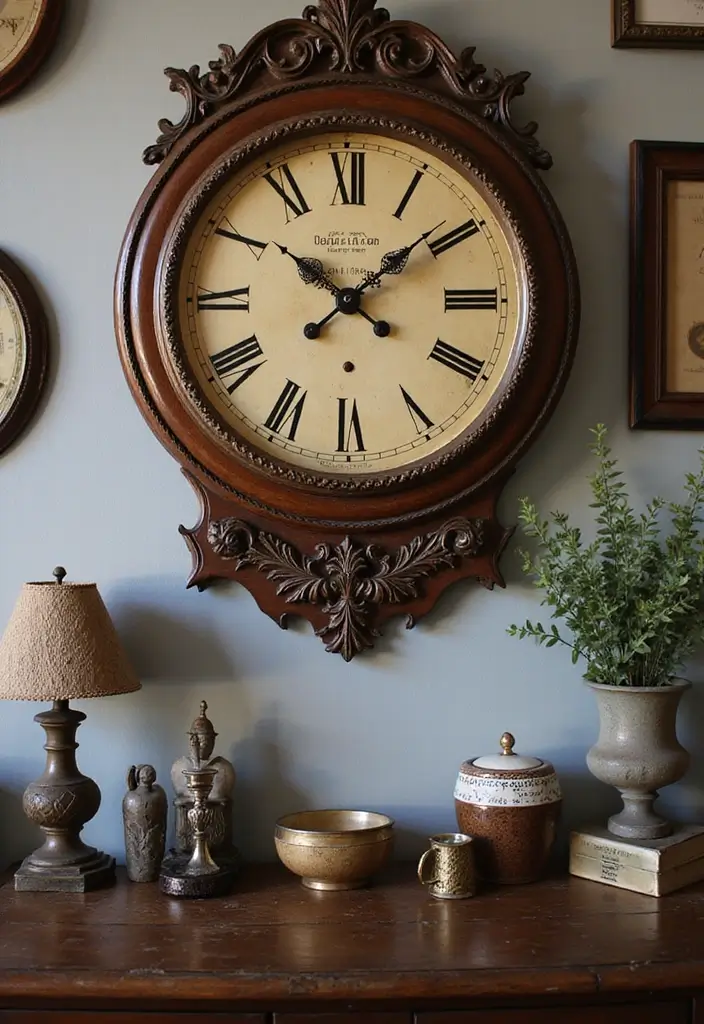 21 Vintage Home Accents That'll Instantly Elevate Your Space (You Won't Believe #10!) - 5. Vintage Clocks