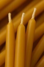 Kline Meditation Beeswax Candles: Enjoy 20 Minutes of Relaxation - Made in USA (Refill, No Holder) - Image 2