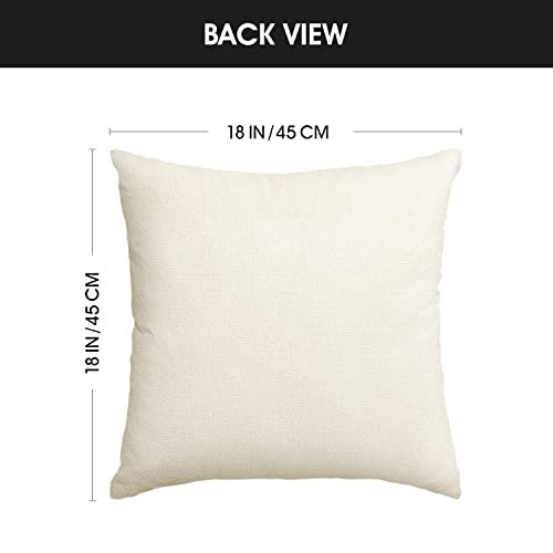 317Cqx204fL._SL500_.jpg AVOIN Colorlife Fall Pumpkin Throw Pillow Covers, 18x18 Inch, Set of 4 – Thankful Harvest Decor for Sofa - Image 6