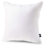 Phantoscope 18x18 Pillow Insert - Throw Pillow Insert with 100% Cotton Cover - 18 Inch Square Form Microfiber Pillow Sham Stuffer - Couch Cushion Pillows, 1 Count (Pack of 1)