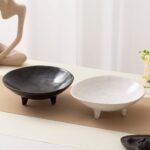 CM CHIC MONDAY 6.1" Decorative Bowl – Versatile Ceramic Bowl for Keys, Candy, and Home Decor (Retro White) - Image 7