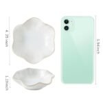 Milky White Jewelry Dish Tray - Ceramic Ring Dish, Trinket Holder, Key Bowl for Friends & Family - Image 7