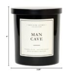 California Hand-Poured | 9oz Men's Candles | 50-Hour Burn | Vegan with Essential Oils - Image 3