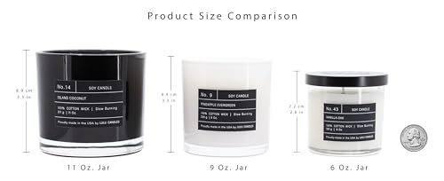 31RwSwuaFtL._SL500_.jpg Lulu Candles - Island Coconut Luxury Soy Jar Candle, 6 Oz. | Hand-Poured in the USA, Long-Lasting Fragrance - Image 6