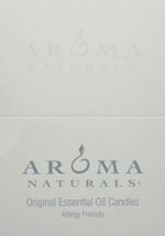 Aroma Naturals Votive Candles - White, Patchouli & Frankincense for Meditation, 6 Count. - Image 2