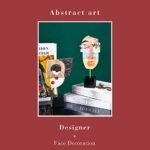 Wink - Handcrafted Resin Abstract Sculptures for Home Decor, African Tribal Figurines for Bookshelves, TV Stands & Living Rooms. - Image 5