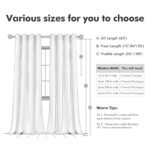 MIULEE Olive Green Velvet Curtains – Elegant Grommet Drapes, Soundproof & Thermal Insulated, 52x84" (Set of 2) for Classic Decor. - Image 6