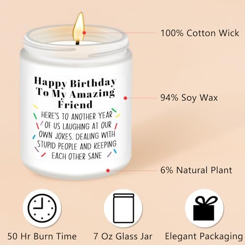 41-N-rxObeL._SL500_.jpg Homsovler Best Friend Birthday Gifts: Funny Scented Candles for Women & Men, Ideal for Sisters, BFFs, Coworkers, and Classmates. - Image 2