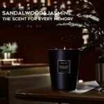 HomeLights Scented Candles | 33.3 Oz Soy Candle with 3 Wicks | Sandalwood Jasmine | 130 hrs Burn Time - Image 4