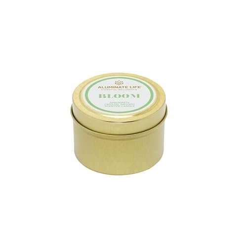 4130-UOCpxL._SL500_.jpg Aluminate Life 4 oz. Luxury Candle Tin - Amazonite Crystal Infused with Lavender, Neroli & Jasmine. - Image 6