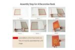 TOP CLADD Decorative Coffee Table Books: Aesthetic Faux Books for Home, Office, and Bedroom Décor, 3-Piece Set. - Image 3