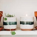Lavender Scented Growing Candle in 8.5oz Ceramic Pot — 100% Soy Aromatherapy for All. - Image 9